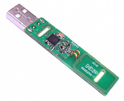 For exploring near field communications, the NXP PREV533D evaluation board NXP PREV533D
